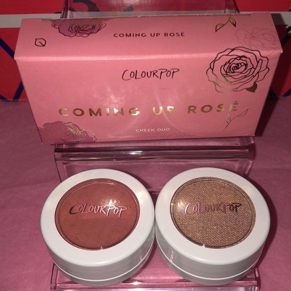 Colourpop “COMING UP ROSE” cheek duo - Picture 3 of 11